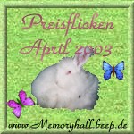 Puzzlepreis April 2003 - Meerie WG